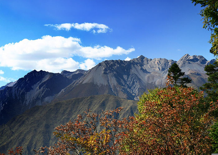 四川青城山風(fēng)景圖